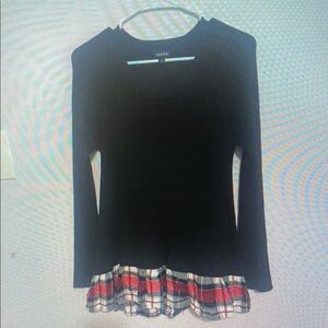 Torrid Black and Red Plaid Women's Dress